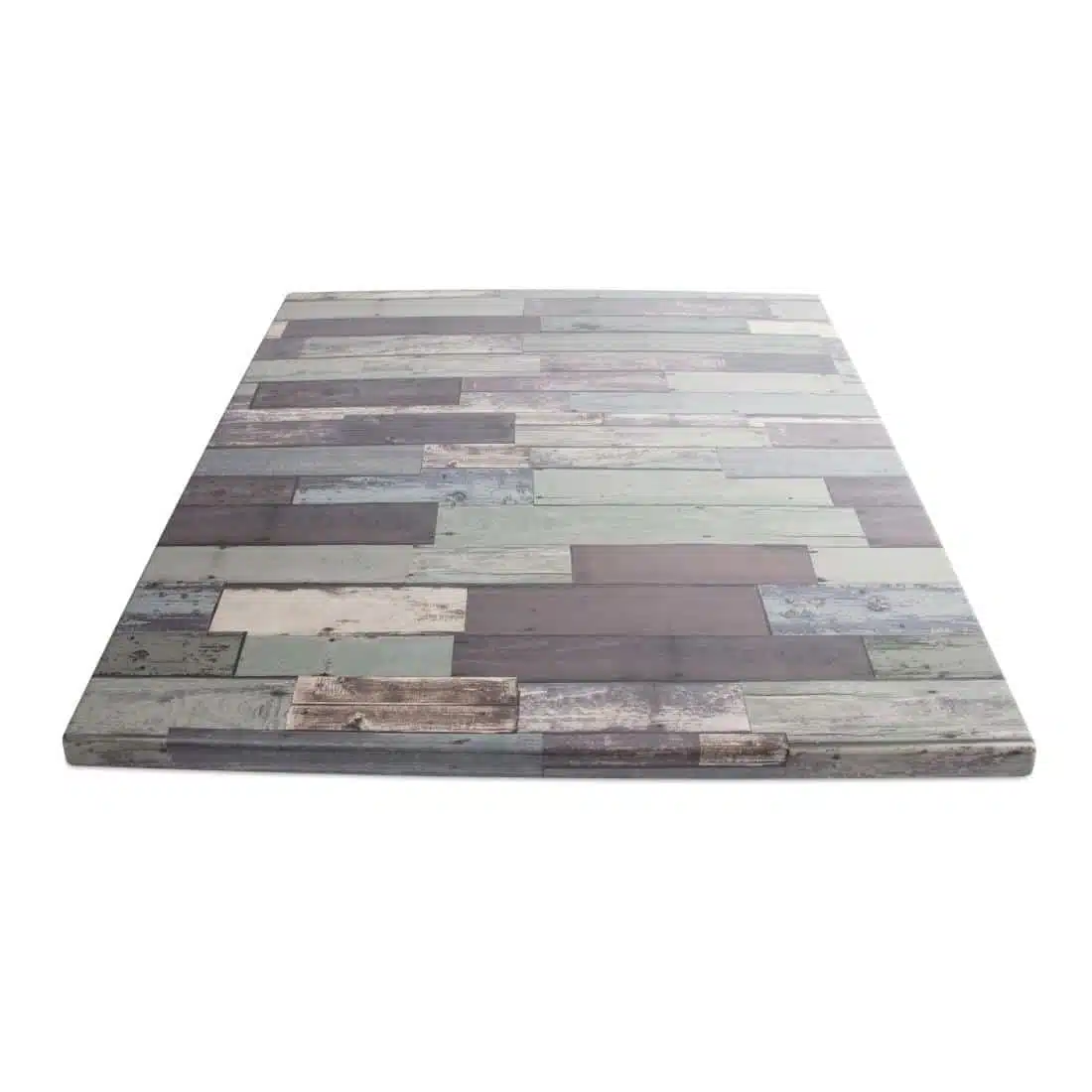 Werzalit Square 700mm Table Top Blanchas Blue - Image 2