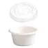 Fiesta Compostable Bagasse Condiment Pots 59ml / 2oz With PET Lids (Pack of 1000)