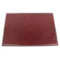 Stitched Hide Placemats and Coasters