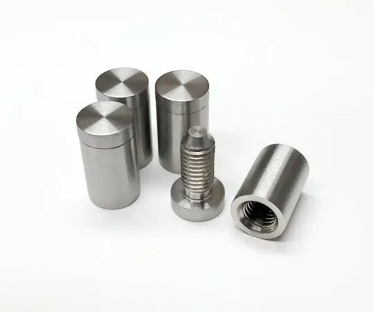 Stainless steel stand off wall mounts (Pack of 4)