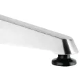 Bolero Steel and Aluminium Square Bistro Table 600mm - Image 5