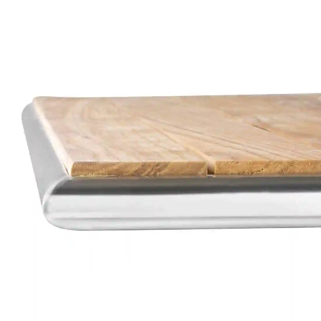 Bolero Ash Top Table Square 600mm (Single) - Image 4