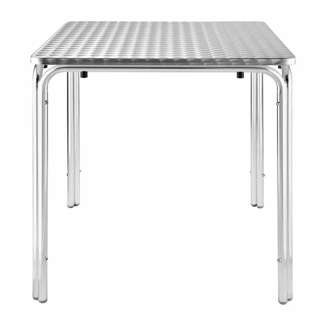 Bolero Square Stacking Table Stainless Steel 700mm - Image 1