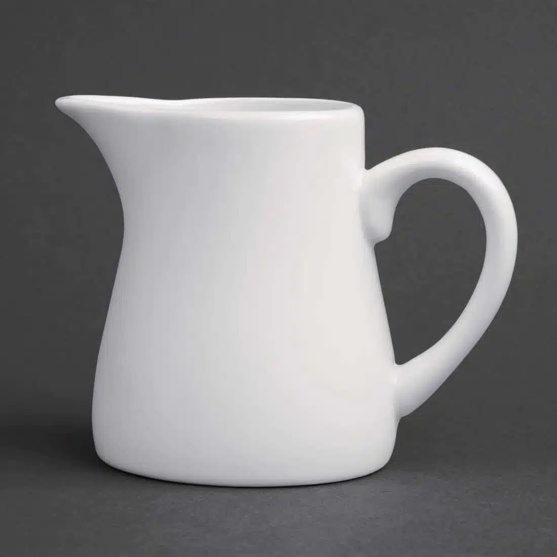 Olympia Whiteware Cream and Milk Jugs 170ml 6oz - Image 1
