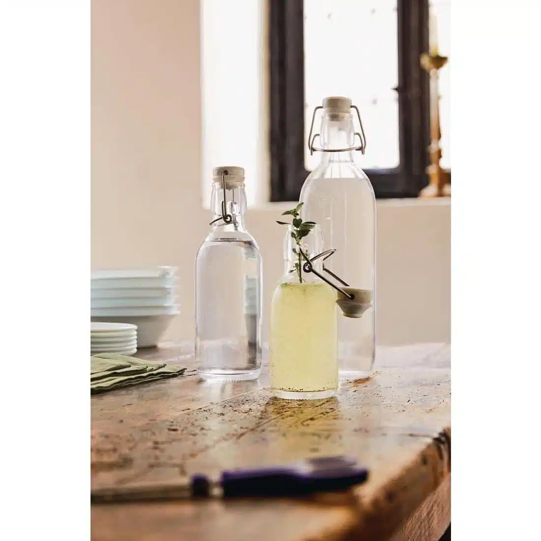 Bormioli Rocco Emilia Swing Top Bottle 500ml (Pack of 12) - Image 2