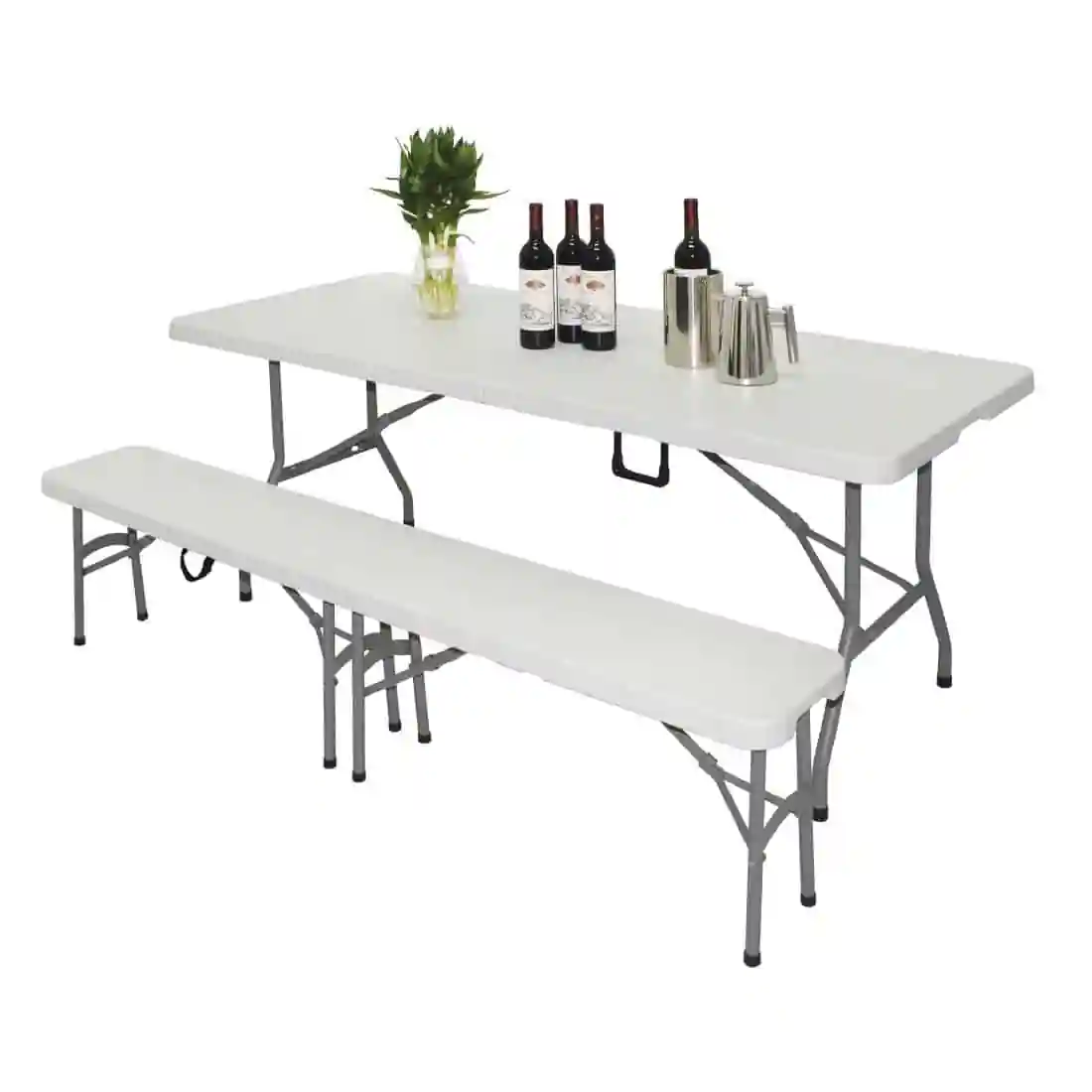 Bolero Centre Folding Bench 6ft - Image 2