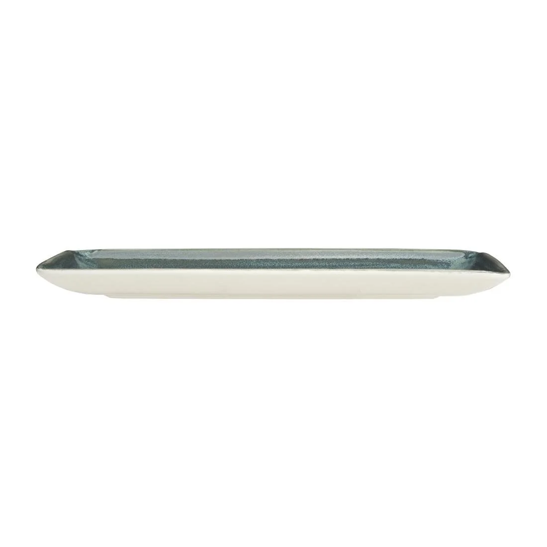 Steelite Revolution Jade Rectangle Plates 270mm (6 Pack) - Image 2