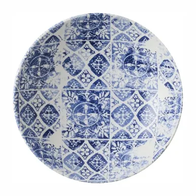 Dudson Makers Collection Porto Blue Coupe Bowls 200mm (12 Pack)