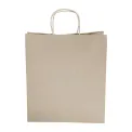 Fiesta Recyclable Twist Handle Brown Paper Bags Large (250 Pack) - Image 4