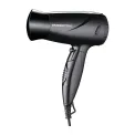 Emberton Black 1600w Folding Hairdryer - Image 1