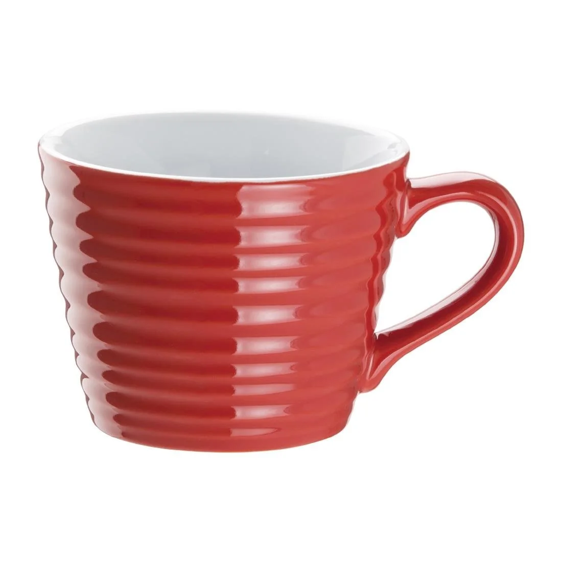 Olympia Cafe Aroma Mugs Red 230ml (6 Pack) - Image 1