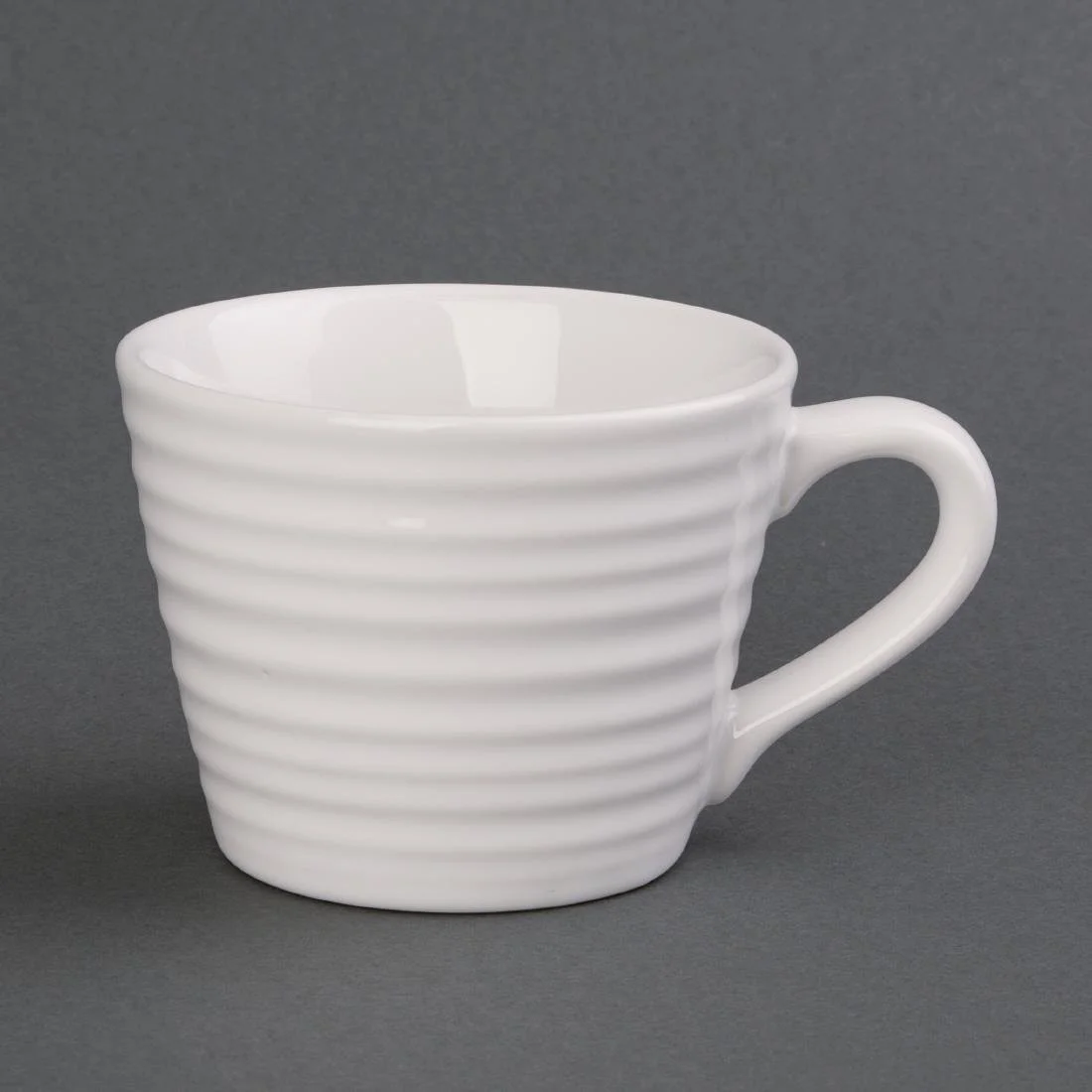 Olympia Cafe Aroma Mugs White 230ml (6 Pack) - Image 1