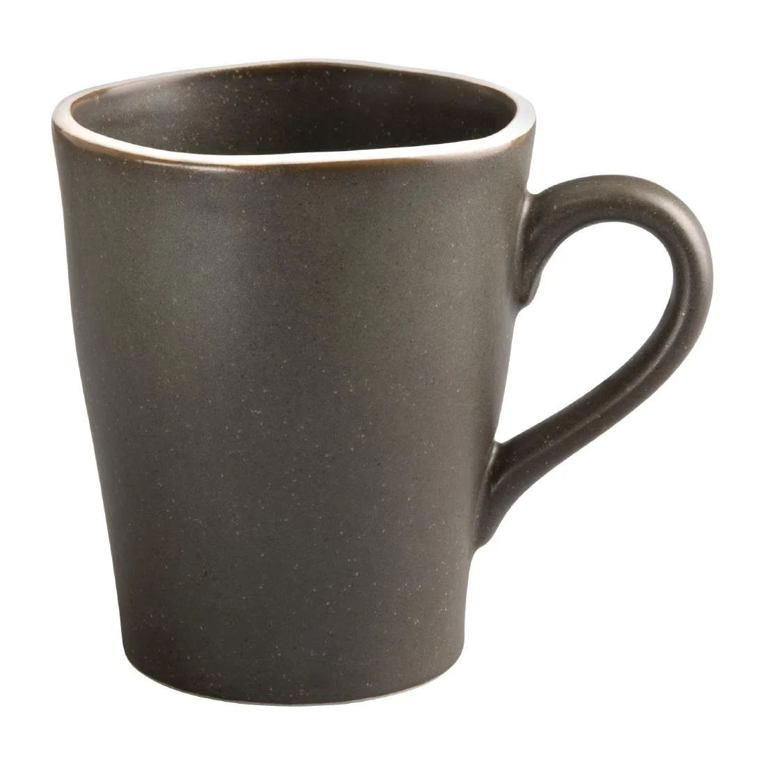 Olympia Chia Mugs Charcoal 340ml (6 Pack)