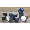 Olympia Enamel Mugs Blue 350ml
