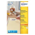 Avery Removable Labels 27 Per Sheet White (Pack of 675) L4737REV-25 - Image 1