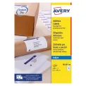 Avery Inkjet Address Labels QuickDRY 63.5x38.1mm 21 Per Sheet White (Pack of 2100) J8160-100 - Image 1