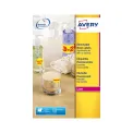 Avery Laser Label 99.1x38.1mm Neon Yellow (Pack of 350) L7263-25 - Image 1