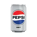 Diet Pepsi Cola Cans 330ml (24 Pack) 202428 - Image 1