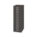 Bisley 15 Multidrawer Cabinet 279x380x860mm Black BY39950 - Image 1
