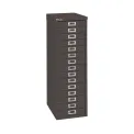Bisley 15 Multidrawer Cabinet 279x380x860mm Black BY39950 - Image 2