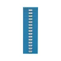 Bisley 15 Multidrawer Cabinet 279x380x860mm Azure Blue BY78741 - Image 1