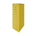 Bisley 15 Multidrawer Cabinet 279x380x860mm Canary Yellow BY78745 - Image 2