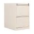 Bisley 2 Drawer Filing Cabinet Lockable 470x622x711mm Chalk BS2E/CHK