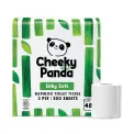 Cheeky Panda 3-Ply Toilet Tissue 200 Sheets Plastic Free (Pack of 48) PFTOILT48 - Image 1