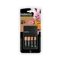 Duracell 4 Hour Battery Charger CEF14 with 2x AA/2x AAA Batteries 5004979 - Image 1