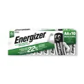 Energizer Rechargeable AA Batteries 2000mAh (Pack of 10) 634354 - Image 1