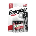 Energizer Max AAA Battery (Pack of 4) E303325600 - Image 1