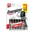 Energizer Max AAA Battery (4+2) (Pack of 6) E303328200 - Image 1