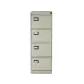 Bisley 4 Drawer Standard Filing Cabinet Goose Grey A0C4 - Image 1