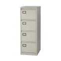 Bisley 4 Drawer Standard Filing Cabinet Goose Grey A0C4 - Image 2
