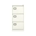 Jemini 3 Drawer Filing Cabinet 470x622x1016mm White KF78707 - Image 2