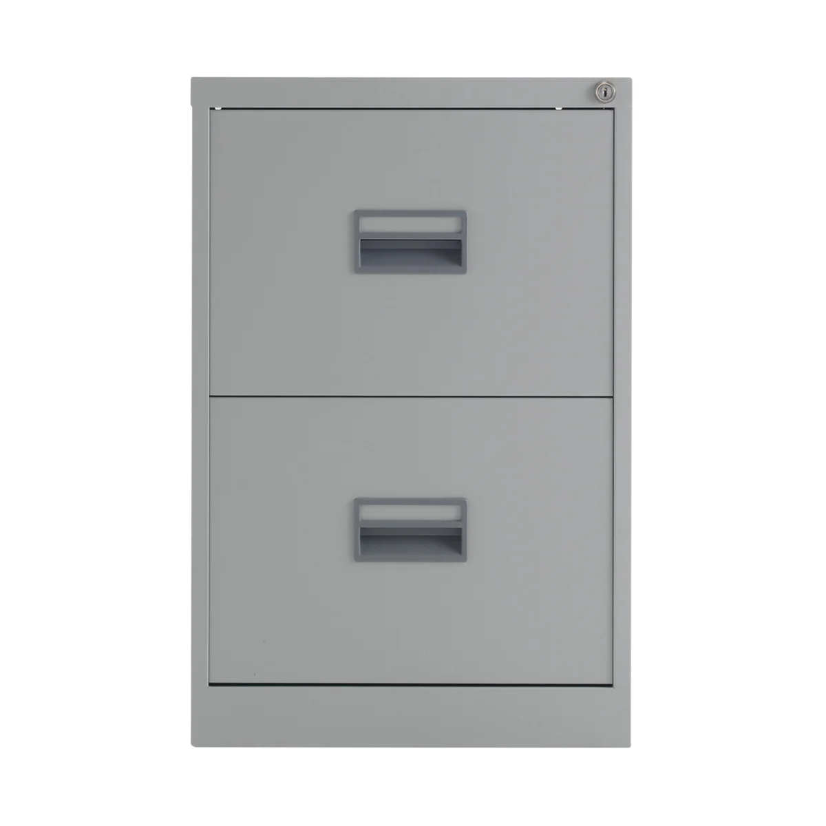 Talos 2 Drawer Filing Cabinet 465x620x700mm Grey TCS2FC-GR - Image 2
