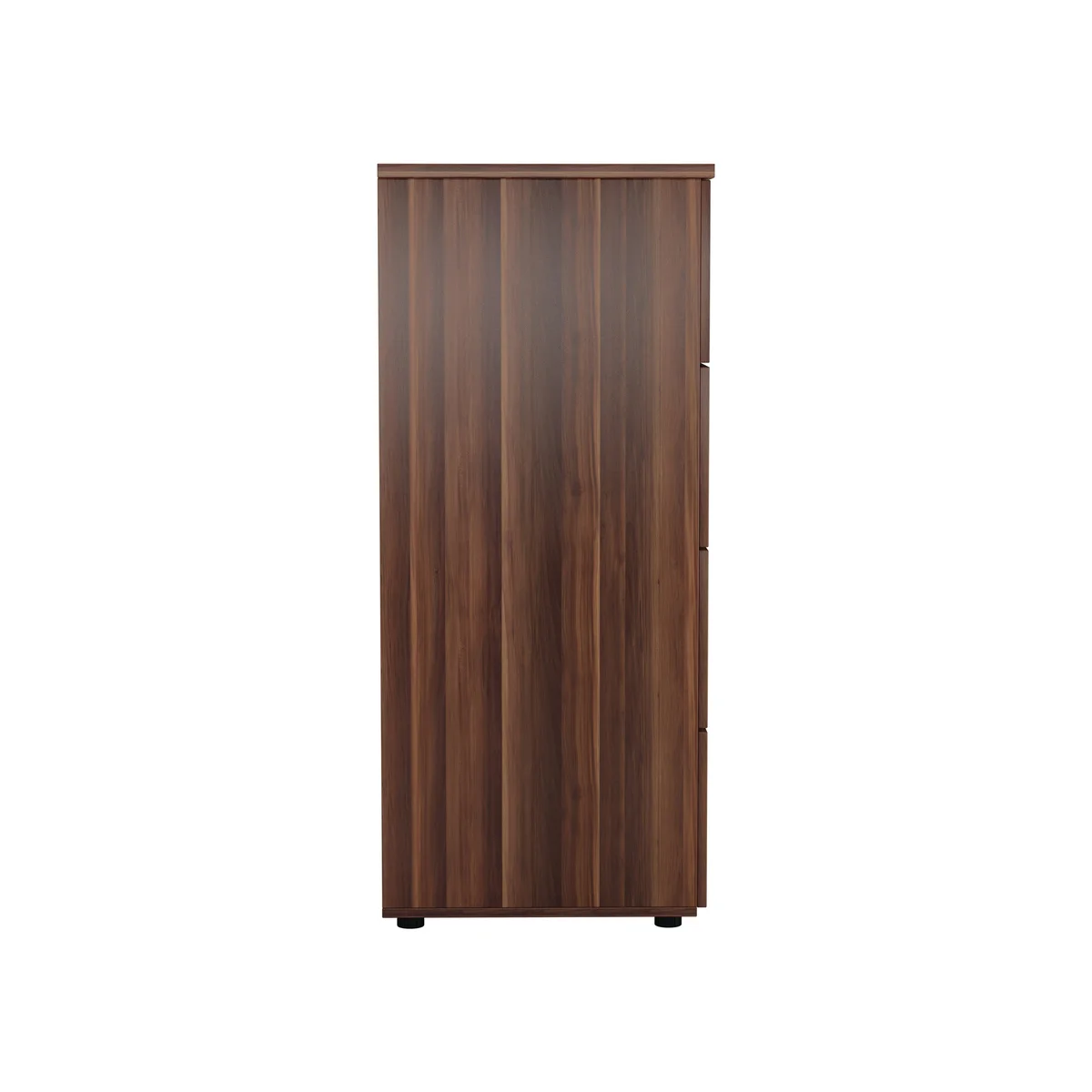 Jemini 4 Drawer Filing Cabinet 464x600x1365mm Walnut KF78954 - Image 2