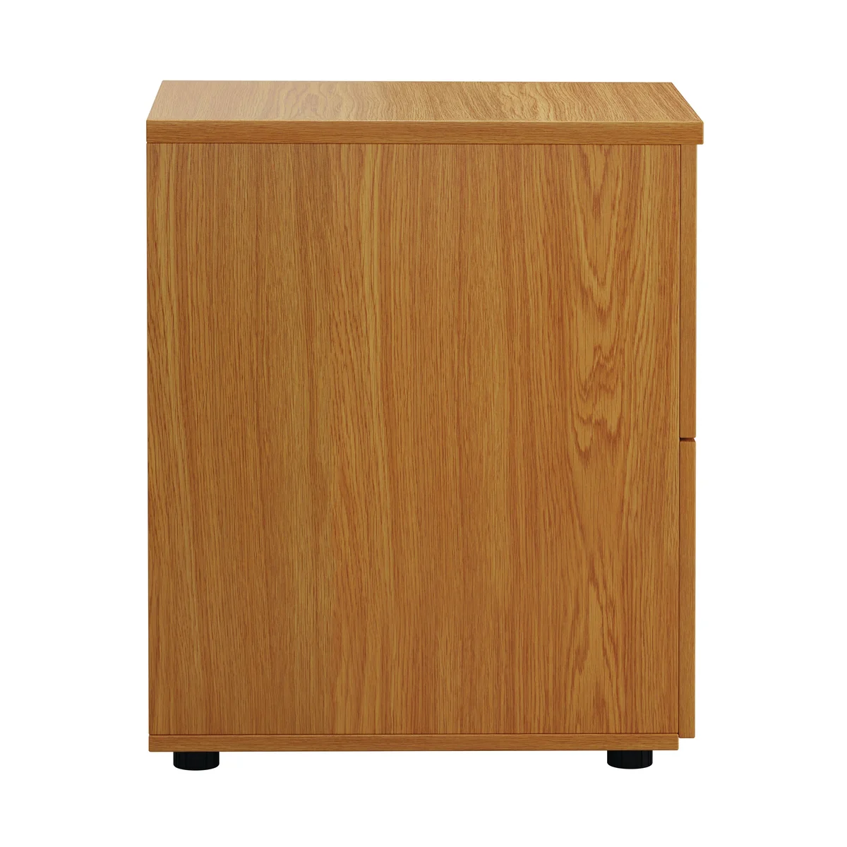 First 2 Drawer Filing Cabinet 465x600x730mm Nova Oak KF79916 - Image 2