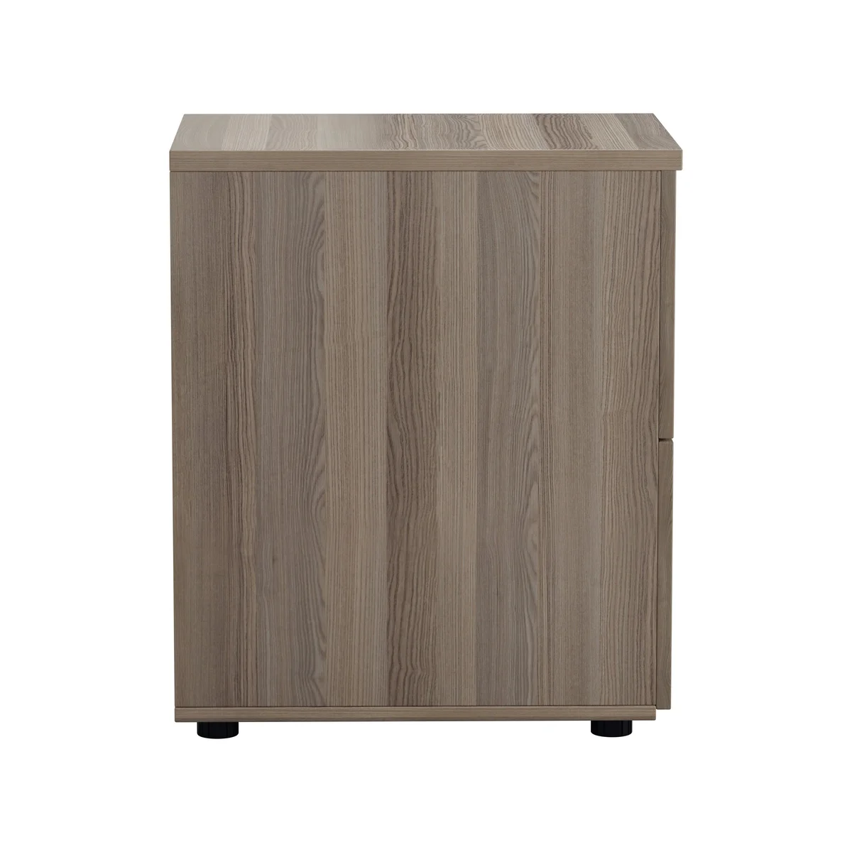 Jemini Essentials 2 Drawer Filing Cabinet 464x600x710mm Grey Oak KF81090 - Image 2