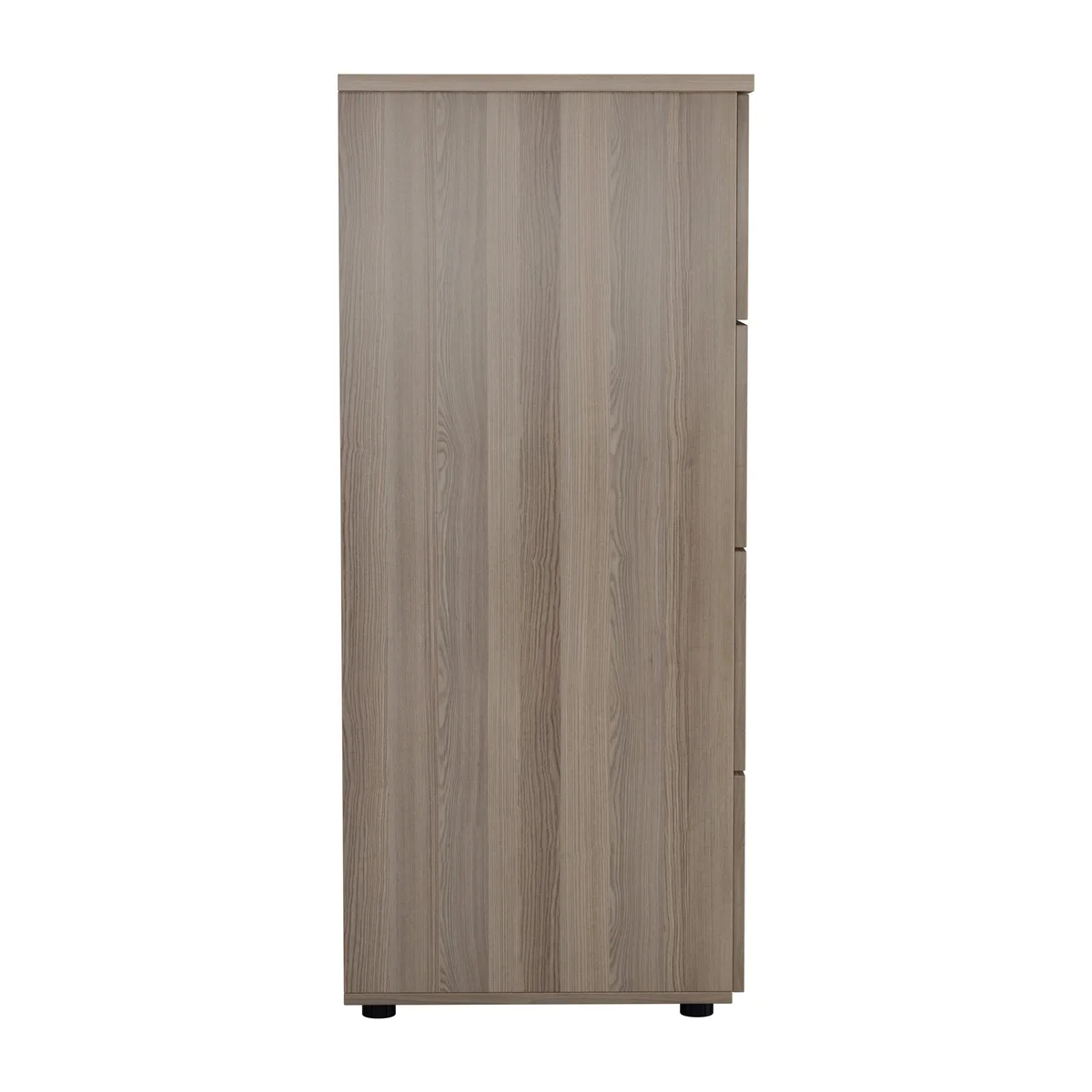 Jemini Essentials 4 Drawer Filing Cabinet 464x600x1365mm Grey Oak KF81091 - Image 2
