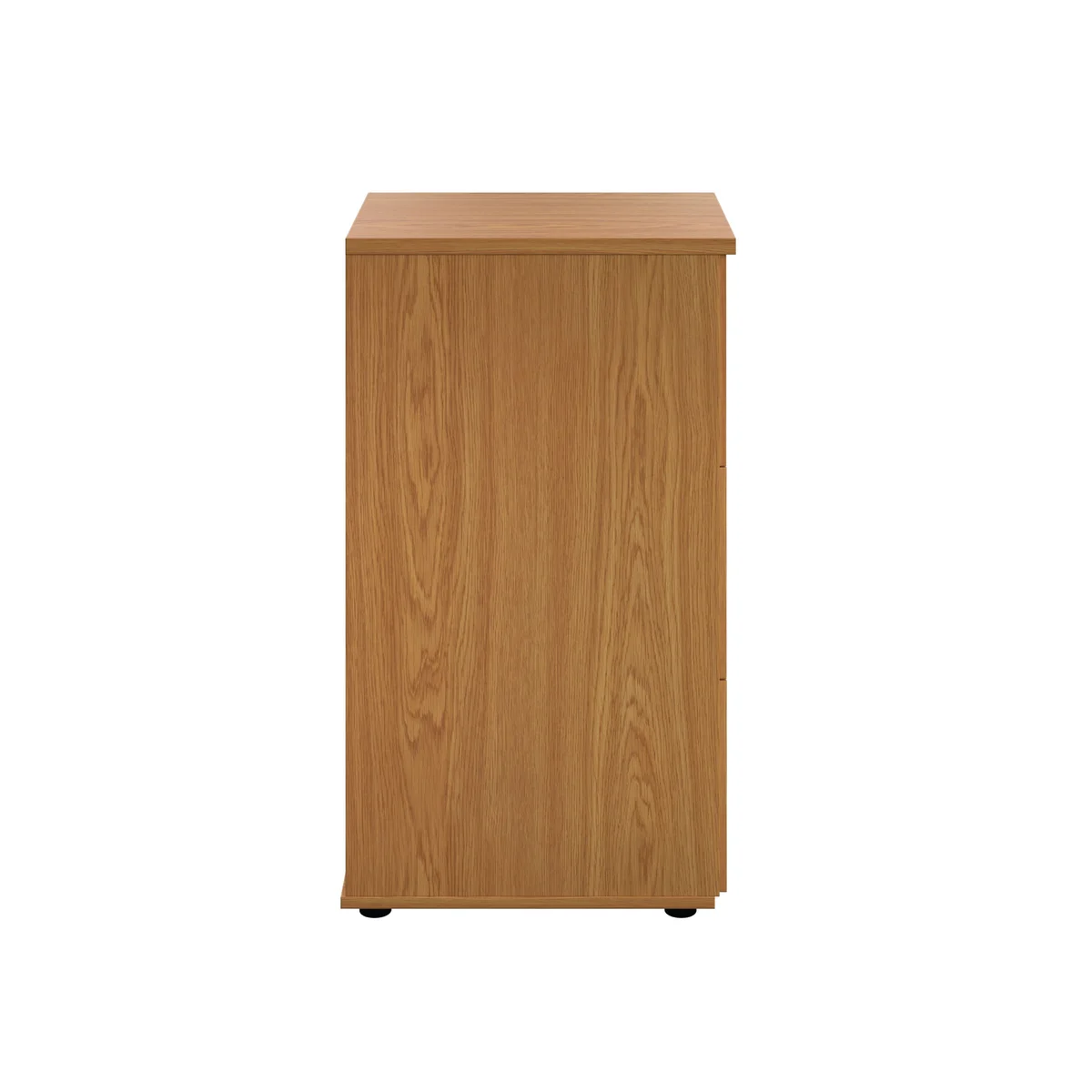 Jemini 3 Drawer Filing Cabinet 464x600x1030mm Nova Oak KF90461 - Image 2