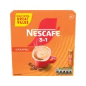 Nescafe 3-in-1 Caramel Coffee Sachets (Pack of 12) 12593161 - Image 1
