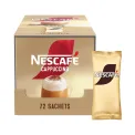 Nescafe Cappuccino Sweetened Coffee Sachets (Pack of 72) 12596949 - Image 1