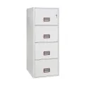 Phoenix World Class 4 Drawer Vertical Fire Rated Filing Cabinet Key Lock FS2254K - Image 1