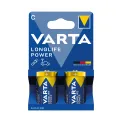 Varta Longlife Power C Alkaline Battery 1.5V (Pack of 2) 4914121422 - Image 1