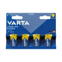 Varta Longlife Power C Alkaline Battery 1.5V (Pack of 4) 4914121424 - Image 1