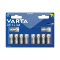 Varta Lithium Battery CR123A/CR17345 3V Cylindrical (Pack of 10) 6205301461 - Image 1