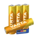 Varta Longlife AAA Battery (Pack of 4) 04103101414 - Image 1