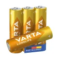 Varta Longlife AA Battery (Pack of 4) 04106101414 - Image 1