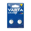 Varta CR2025 Lithium Coin Cell Battery (Pack of 2) 06025101402 - Image 1